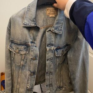 Polo Ralph Lauren custom made bear denim jacket